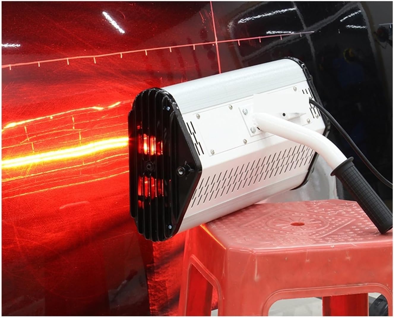 Paint Drying lamp, Car Handheld shortwave Infrared Paint Spray lamp Paint Baking lamp lamp
