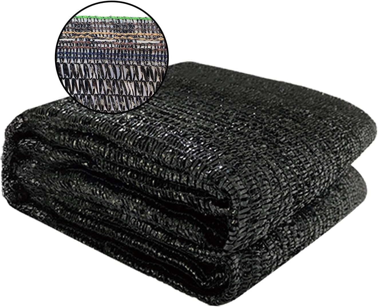 Cool Area 40% 6ft x 8ft Sunblock Shade Cloth Cover Mesh UV Resistant Net for Garden Flower Plant Greenhouse, Black