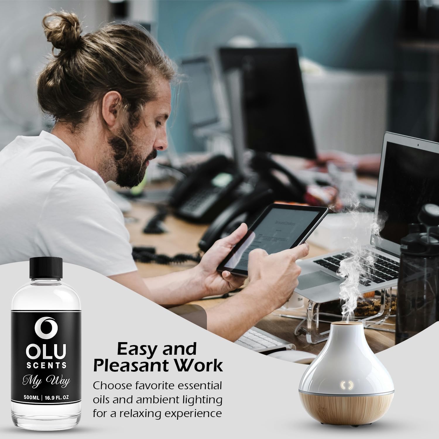 My Way Diffuser Oil Hotel Scents Inspired by 1 Hotel Miami, Waterless Essential Oil Diffuser Refills, Hotel Diffuser Oil, Hotel Fragrance Oil Scent Diffuser refill ultrasonic diffusers Home Essentials
