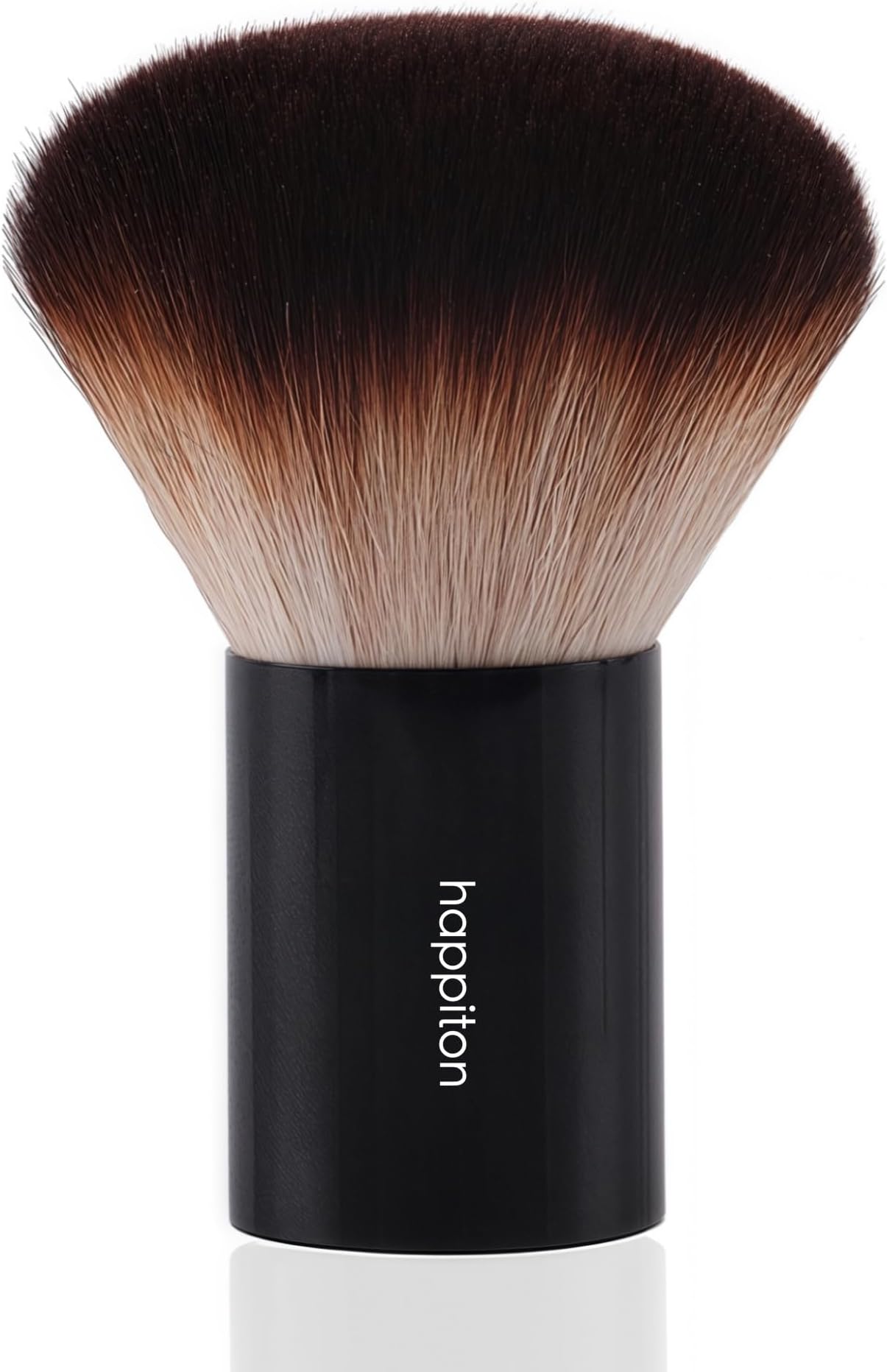 Kabuki Face Brush for Powder Foundation & Blush Blending & Buffing with Aluminum Handle