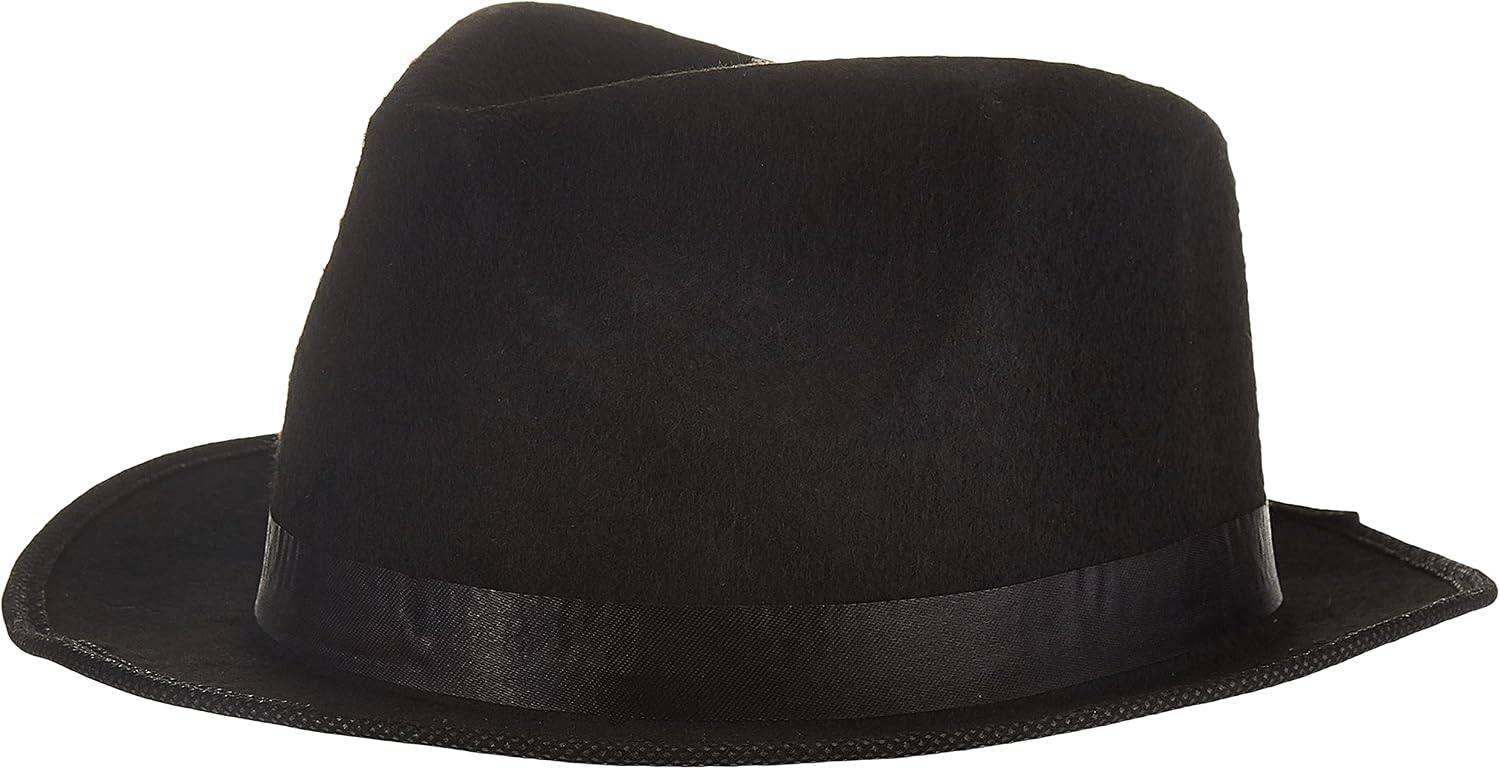 Michael Jackson Adult Black Fedora Hat 