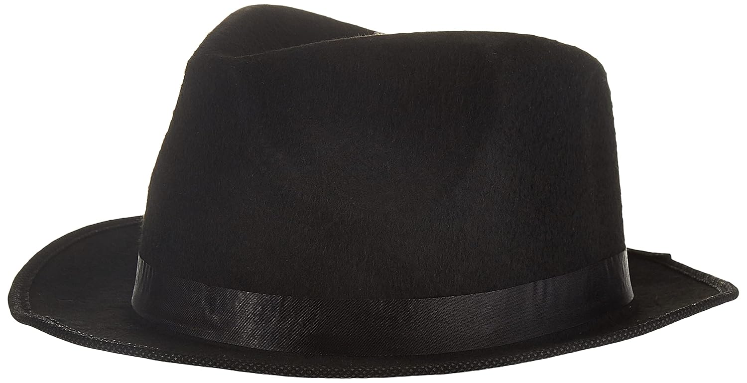 Michael Jackson वयस्क काला Fedora हैट 