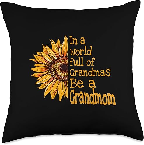 Miniatura 4 de Unique Christmas Birthday Mother's Day Gifts Shop In A World Grandmom - Almohada especial para abuela, 16 x 16 pulgadas, multicolor