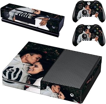Custom Vinyl Skin Sticker Decal Cover for Microsoft Xbox One Console and Controllers, Personalized Gaming Console with Your Photos