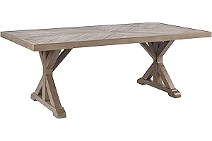 Signature Design by Ashley Beachcroft Modern Farmhouse Outdoor Dining Table