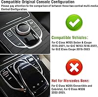 Vista 2 de TTCR-II Compatible with Mercedes Benz C Class W205 Center Console Organizer 2015-2021 (Sedan & Coupe Only), for GLC W253 Console Organizer Tray