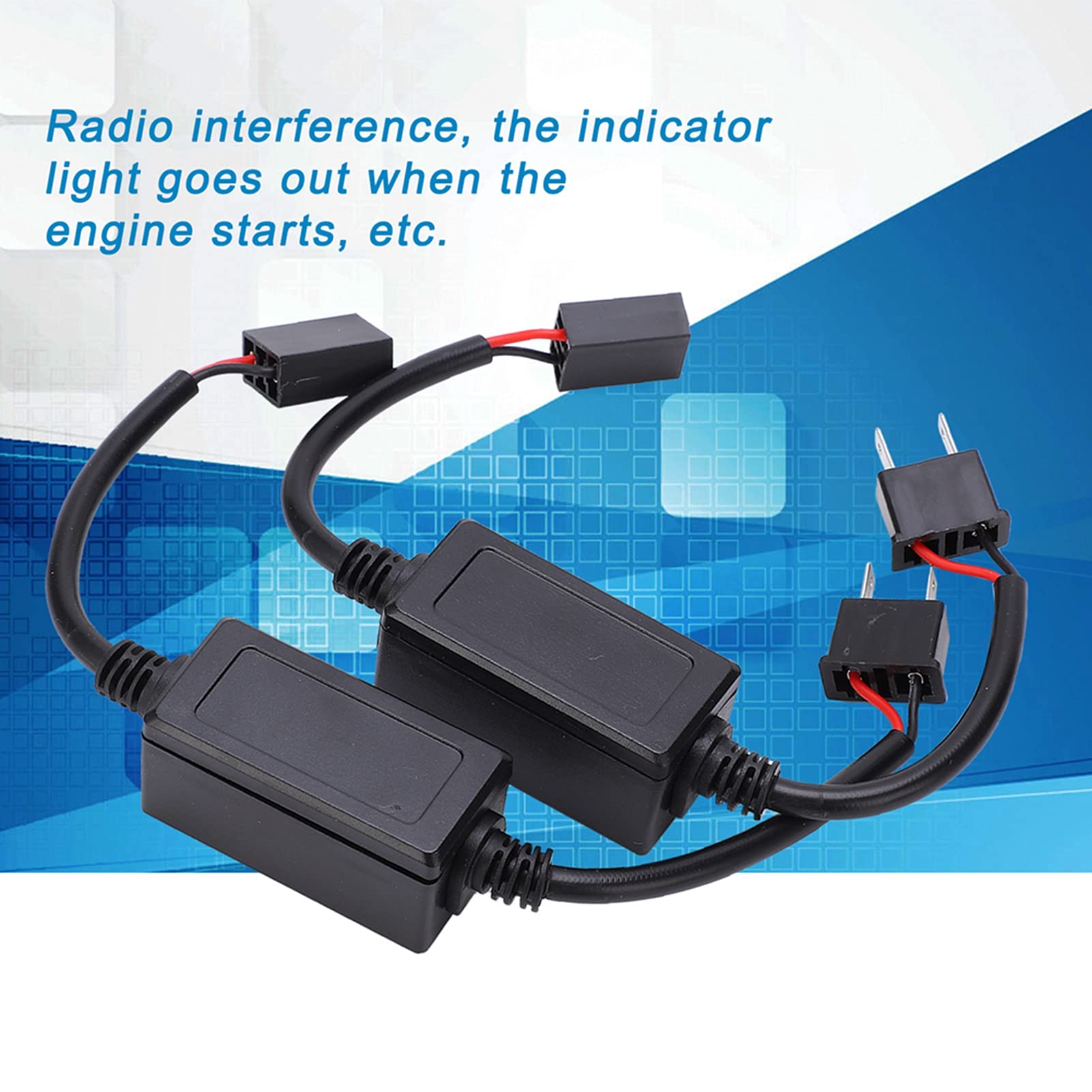 Cancellatore di errori per H7, decodificatore LED del cruscotto dell'auto per decodificatore bus Canbus per H7 DC