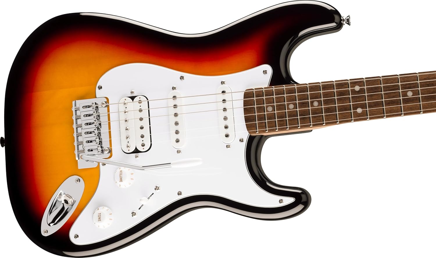 Squier by Fender Affinity Stratocaster Jr. HSS 3-Color Sunburst