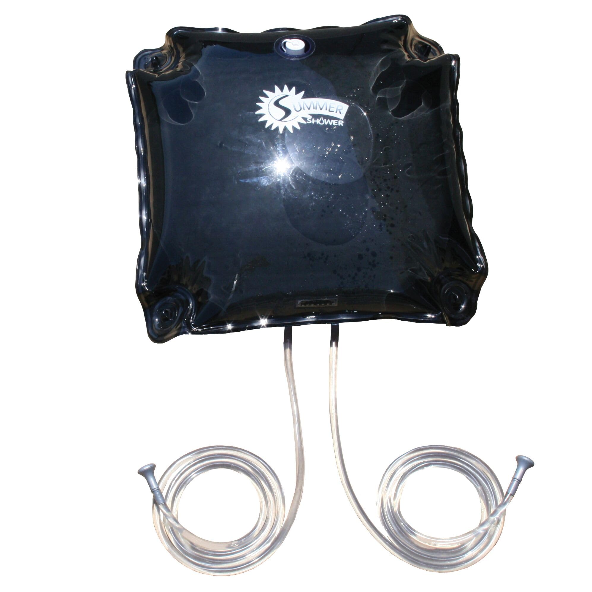 Summer Shower/Solar Shower - Different Capacity - Shower Head - Reflective Mirror - Fill Valve - Black or Silver