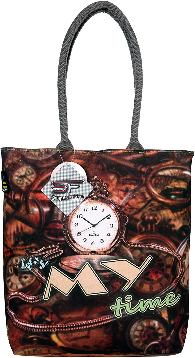 HM Sangra Fashions Women's Tote Bag (STB_Multicolored)