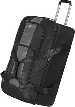 28-inch Rolling Duffle Bag with Wheels and Handle