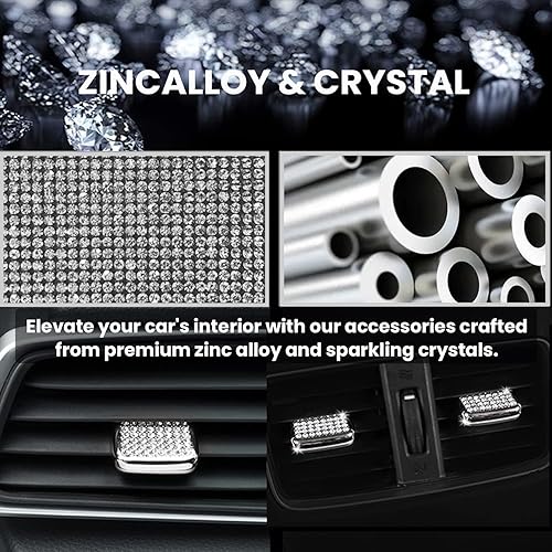 Miniatura 5 de Bling Car Accessories - Adhesivo decorativo para volante compatible con Honda 10th Accord 2022 2021 2010 2019 2018