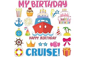 27 Pcs Funny Cruise Ship Door Magnets Decorations