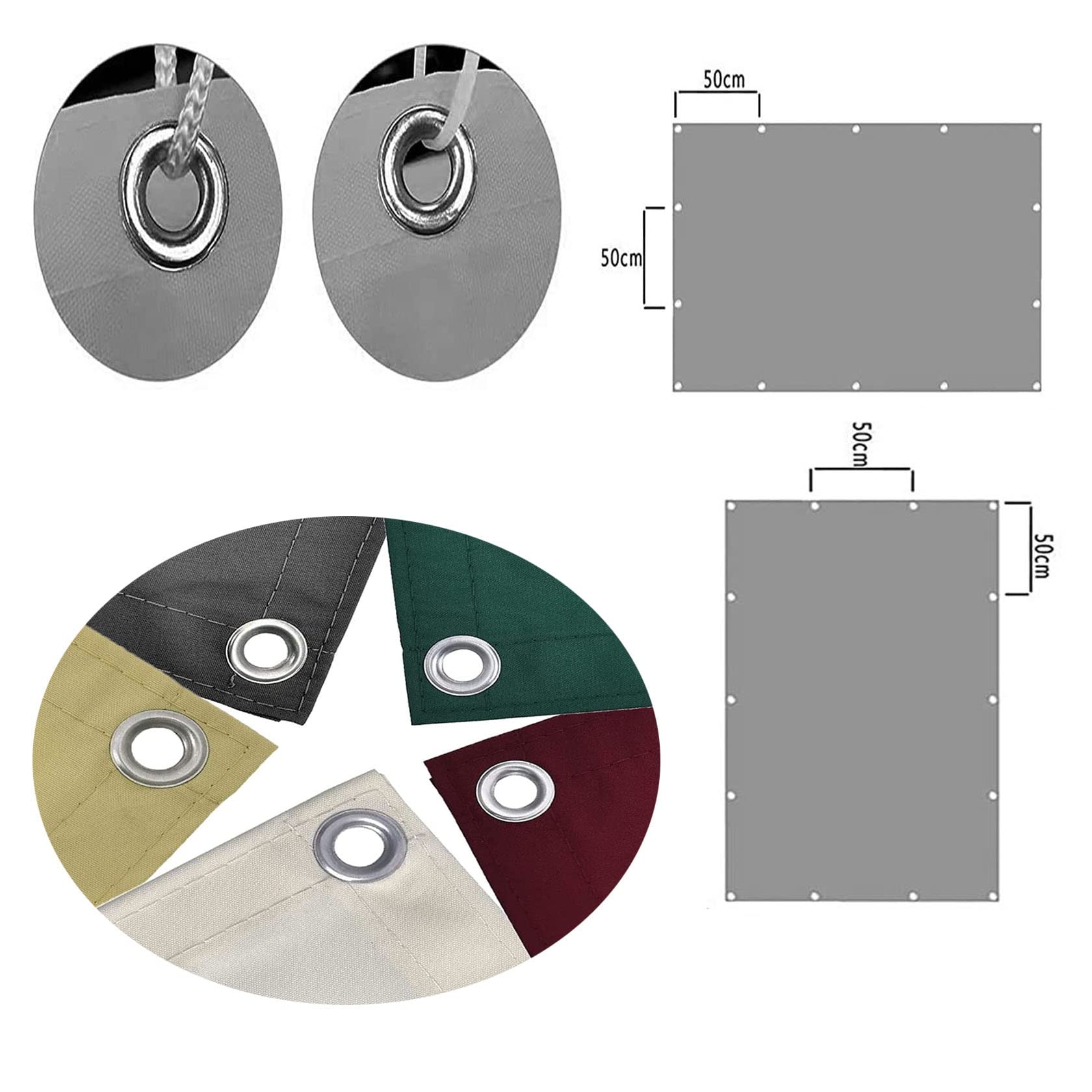 Corda Treccia Surf Gialla 4mm - 30 Metri | Resistente Ai Raggi UV E All'Abrasione - Foto 2