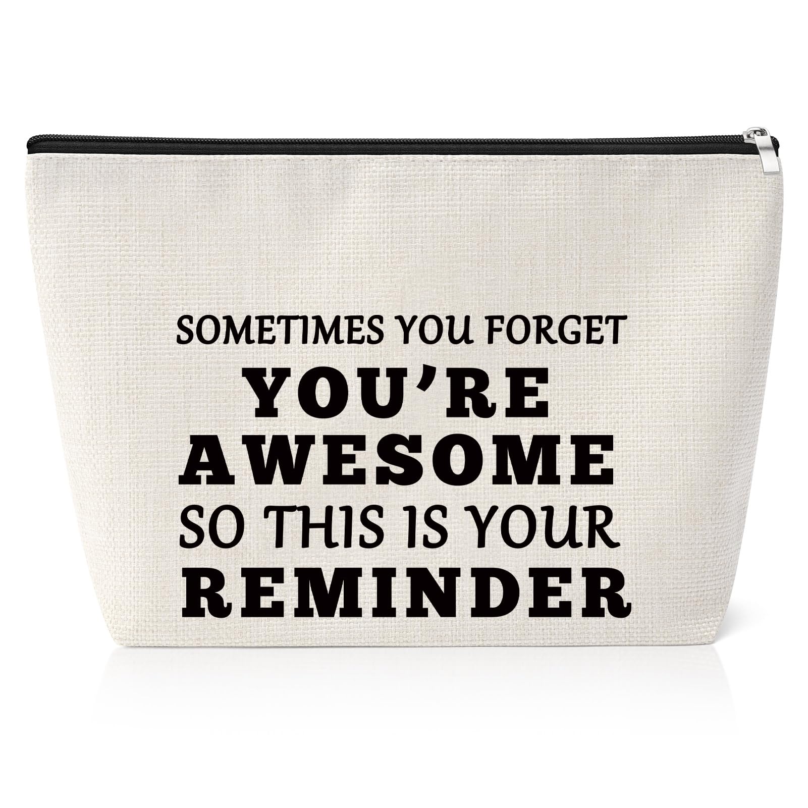 Appreciation Gifts for Women Coworkers Motivational Makeup Bag Gifts for Employees Boss Thank You Gifts for Teachers Friends Wife Daughter Sister Cheer Up Gifts for Women Cosmetic Bag