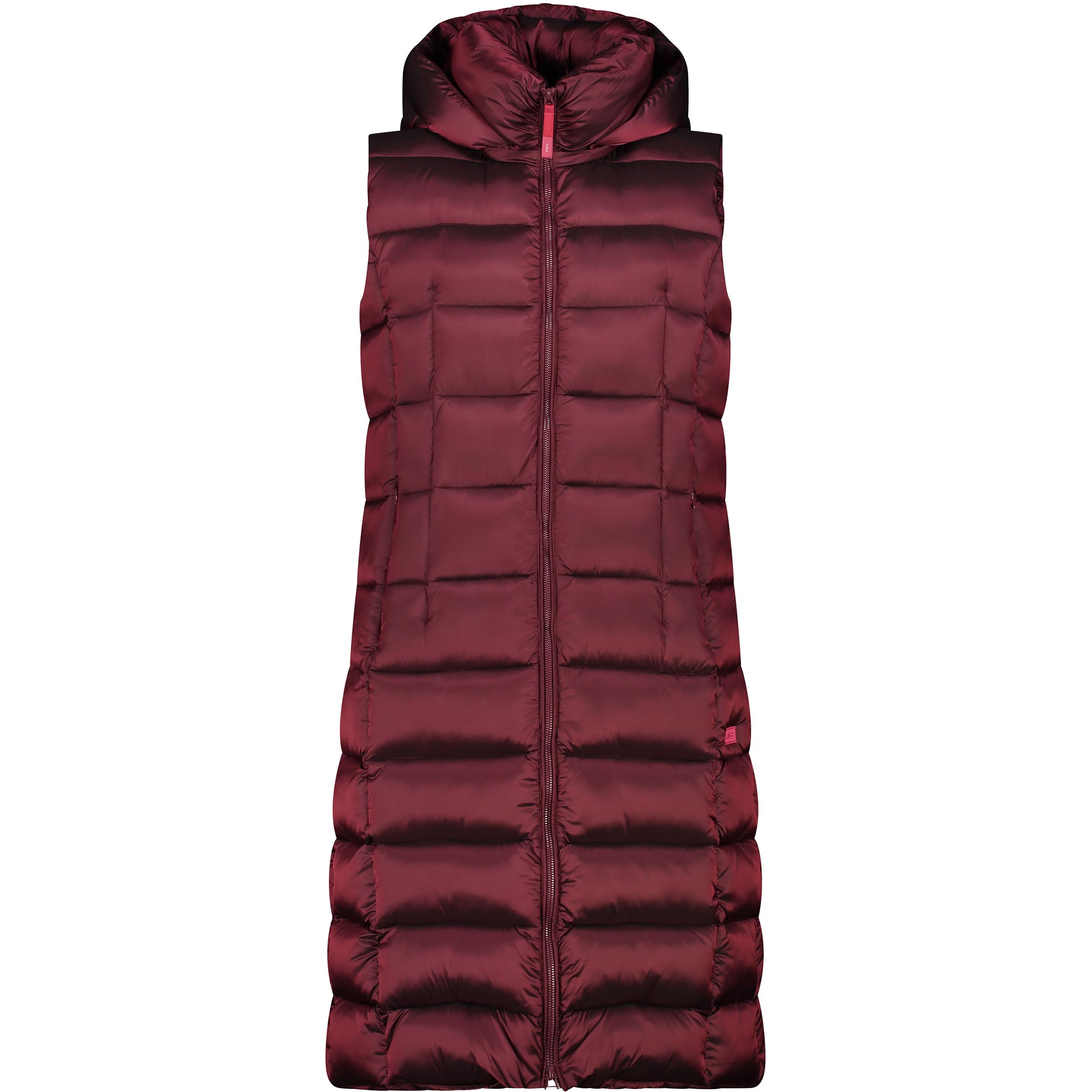 Cmp Damen Rouge Ärmellose Kapuzenjacke Für