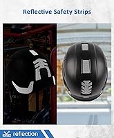 Vista 5 de Safety Helmet Hard Hat, ANSI Z89.1 Approved Lightweight Vented Work Helmet, 6-Point Adjustable Ratchet Suspension Hardhat Ideal for Industrial and