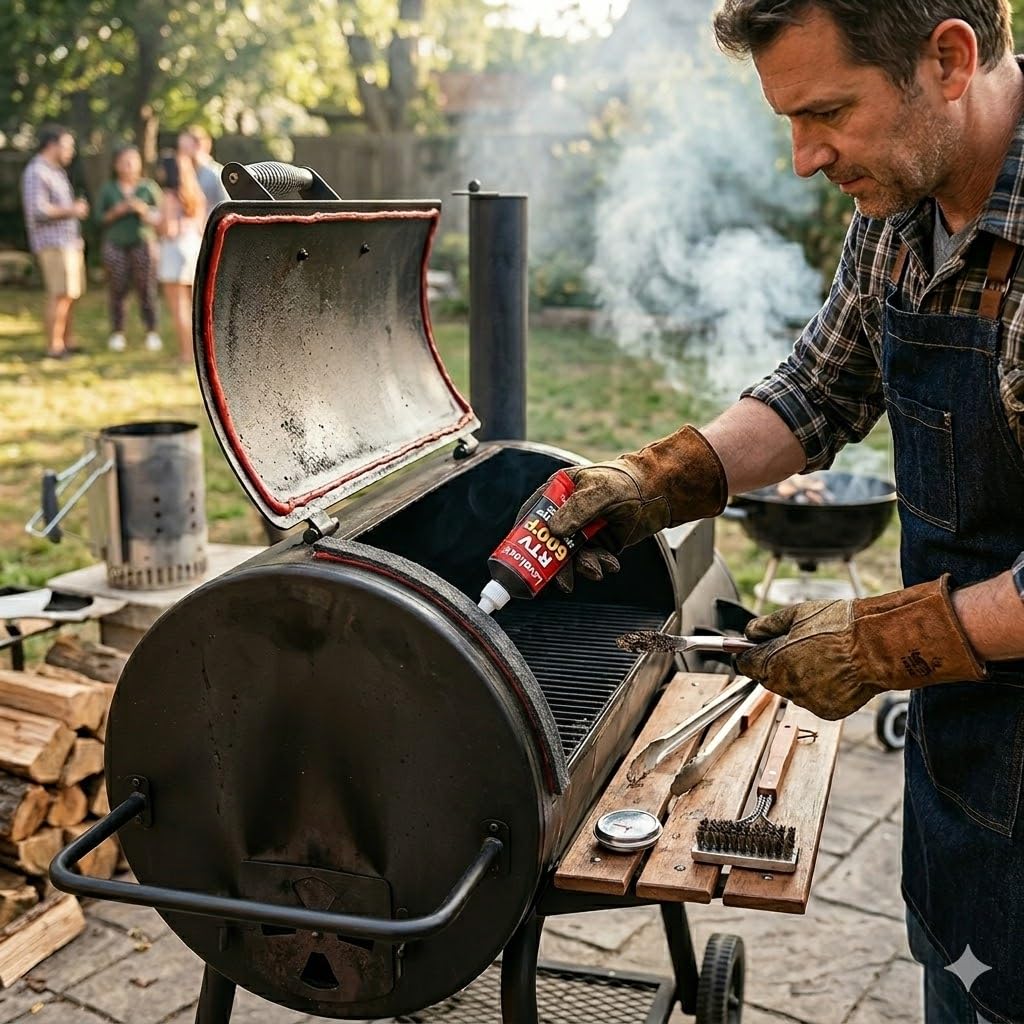 Amazon.com: LavaLock RTV 600 F BBQ Grill Smoker Sealer & Gasket