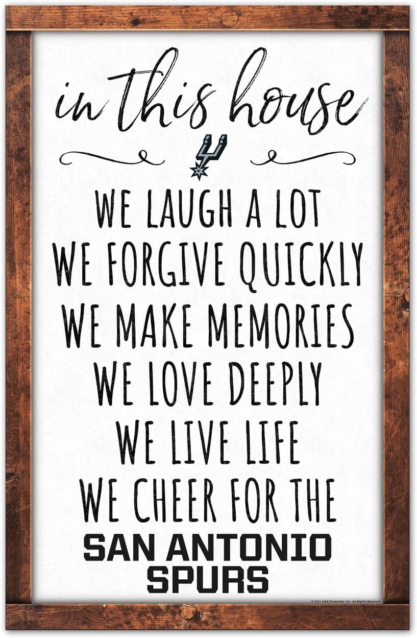 Spurs Wood Sign, San Antonio, 11" x 17", 1/4" Thick by wincraft