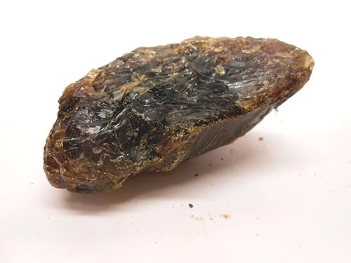 Miniatura 6 de Black Amber-Genuine Petrified Fosilized Tree Savia de Sumatra, Indonesia, 4 onzas