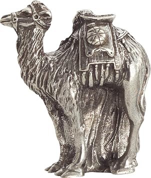 DANFORTH - Camel Standing Nativity Figurine - Handcrafted Pewter Nativity Figurine - 2 High, Made in USA