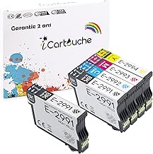 icartouche Ink Cartridge Compatible with Epson 29XL Expression Home XP-235 XP-245 XP-247 XP-255 XP-257 XP-332 XP-335 XP-342 XP-345 XP-352 XP-355 XP-432 XP-435 XP-442 XP-452 XP-455 (2BK 1C 1m 1y)