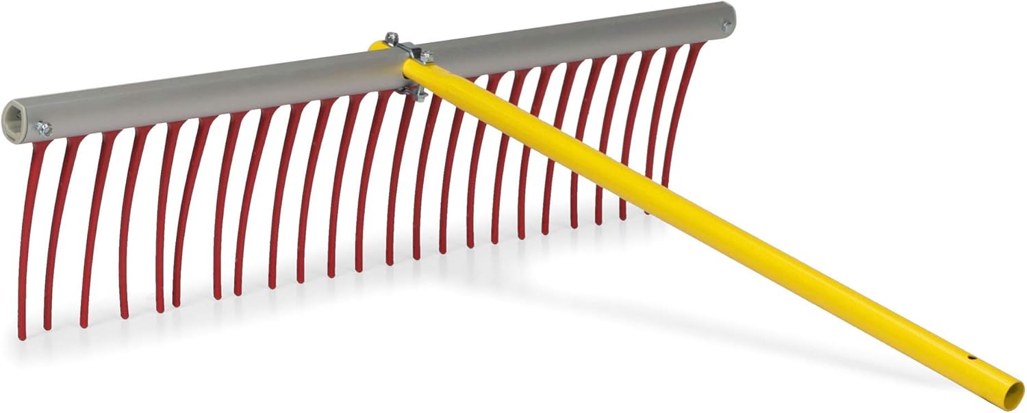 Jenlis Weed Raker Heavy Duty Aluminum Maintenance Tool, Lake Aquatic Landscaping Weed Removal Rake for Shoreline or Beach, Light Weight