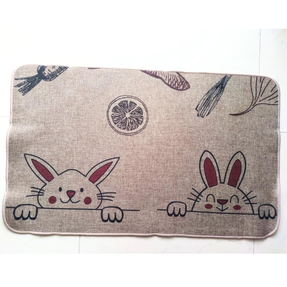 Adrohai Bath Mat Home Kitchen Bathroom Door Entrance Bath Mat Bathroom Rug Non-Slip Absorbent Soft Mat for Bathroom Adorable Design Bath Mat Door Mat Cat Bath Rug Cat Front Door Mat Entrance Mat Rug