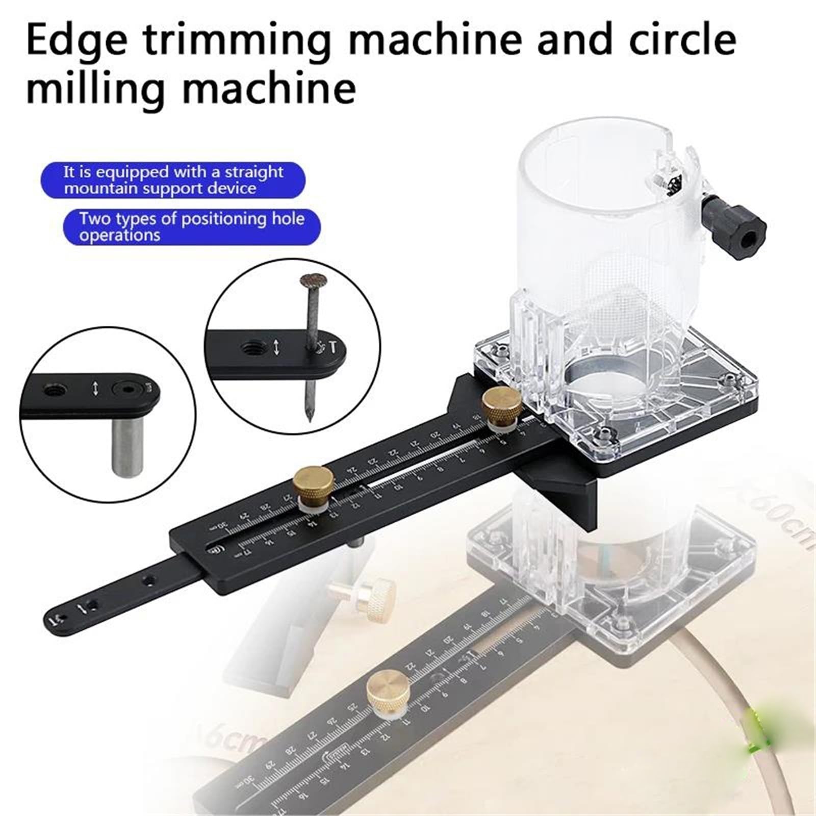 Herramientas Para Hacer Guitarras Máquina De Corte De Bordes Redondos Para Guitarra Ranuradora Y Herramienta Para Abrir Agujeros En La Carpintería