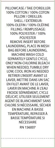 Miniatura 6 de Verabradley Women'S Cotton Decorative Throw Pillow Cover With Hypoallergenic Insert