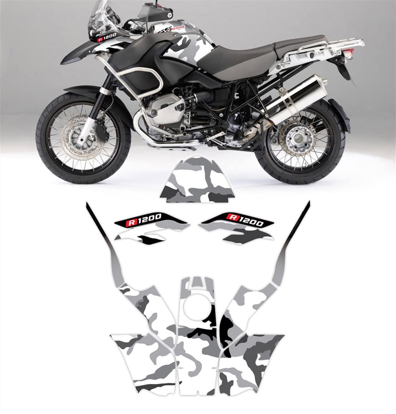 Stickers R1200GS ADV anti-rayures pour rénover votre carénage