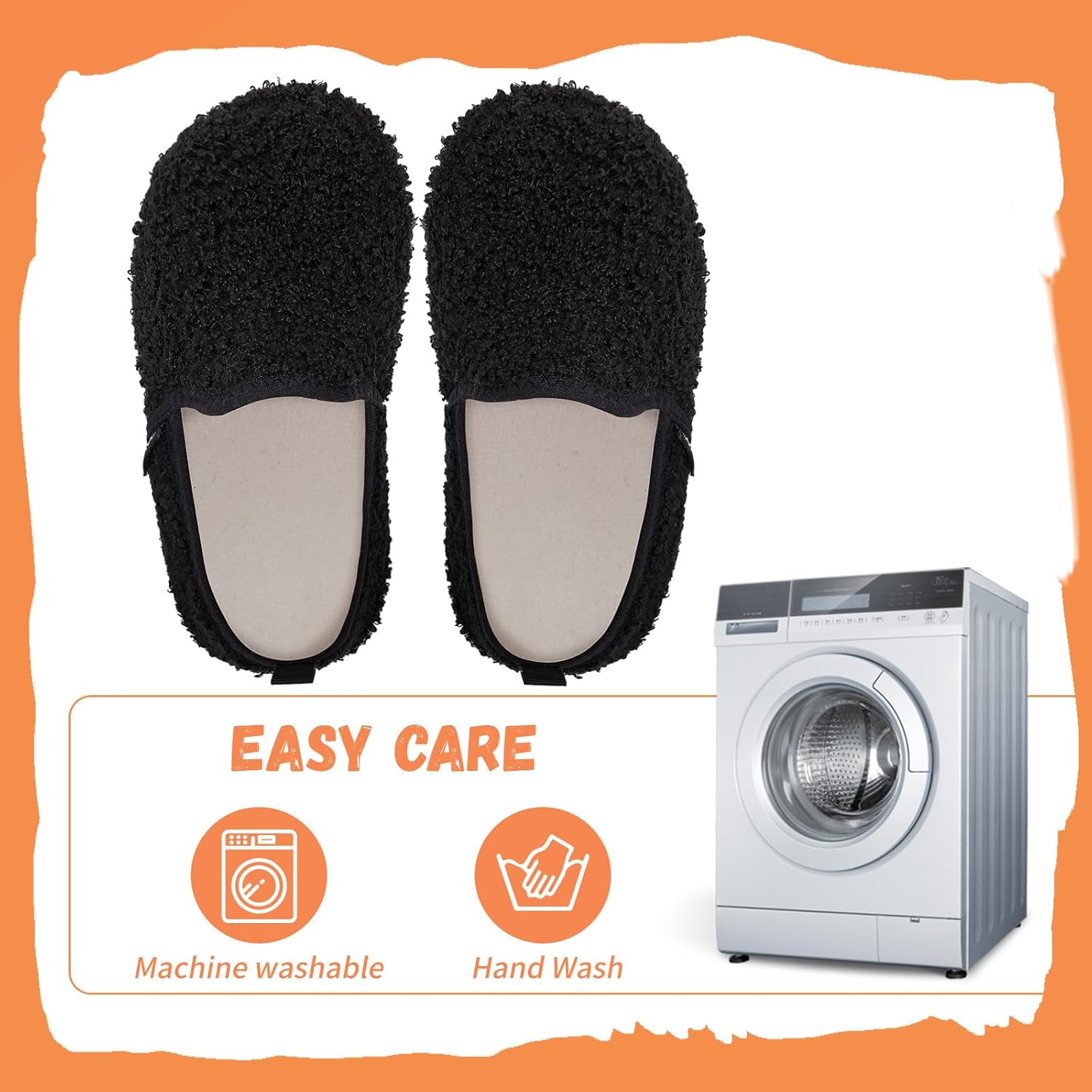 WateLves Kids Toddler Slippers Girls Boys Slip on House Shoes Lightweight Anti Slip Sock Slippers Winter Indoor Outdoor Walking Shoes - Image 5