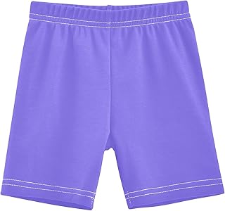 Pantalones cortos de ciclismo transpirables para niña, para debajo del vestido, pantalones cortos de motociclista, talla M, color azul pizarra