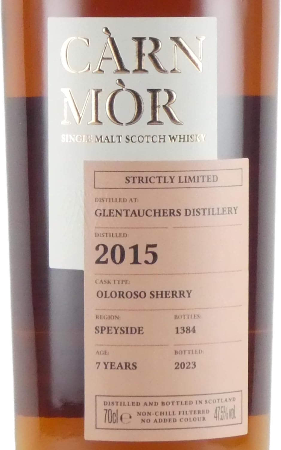 飲料・酒 CÀRN MÒR シングルモルトスコッチウイスキー 2015