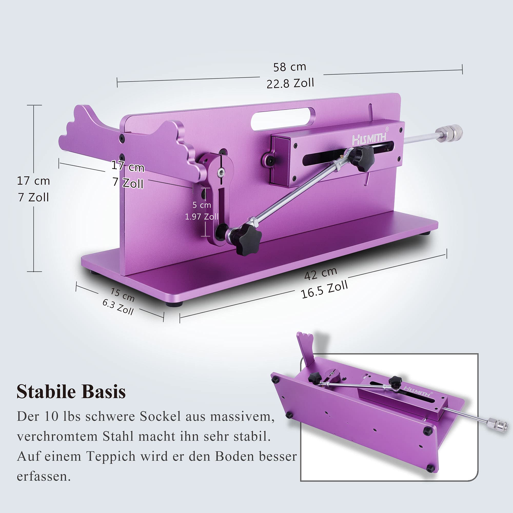 HISMITH Table Top 2.0 Premium - Macchina sessuale con controllo
