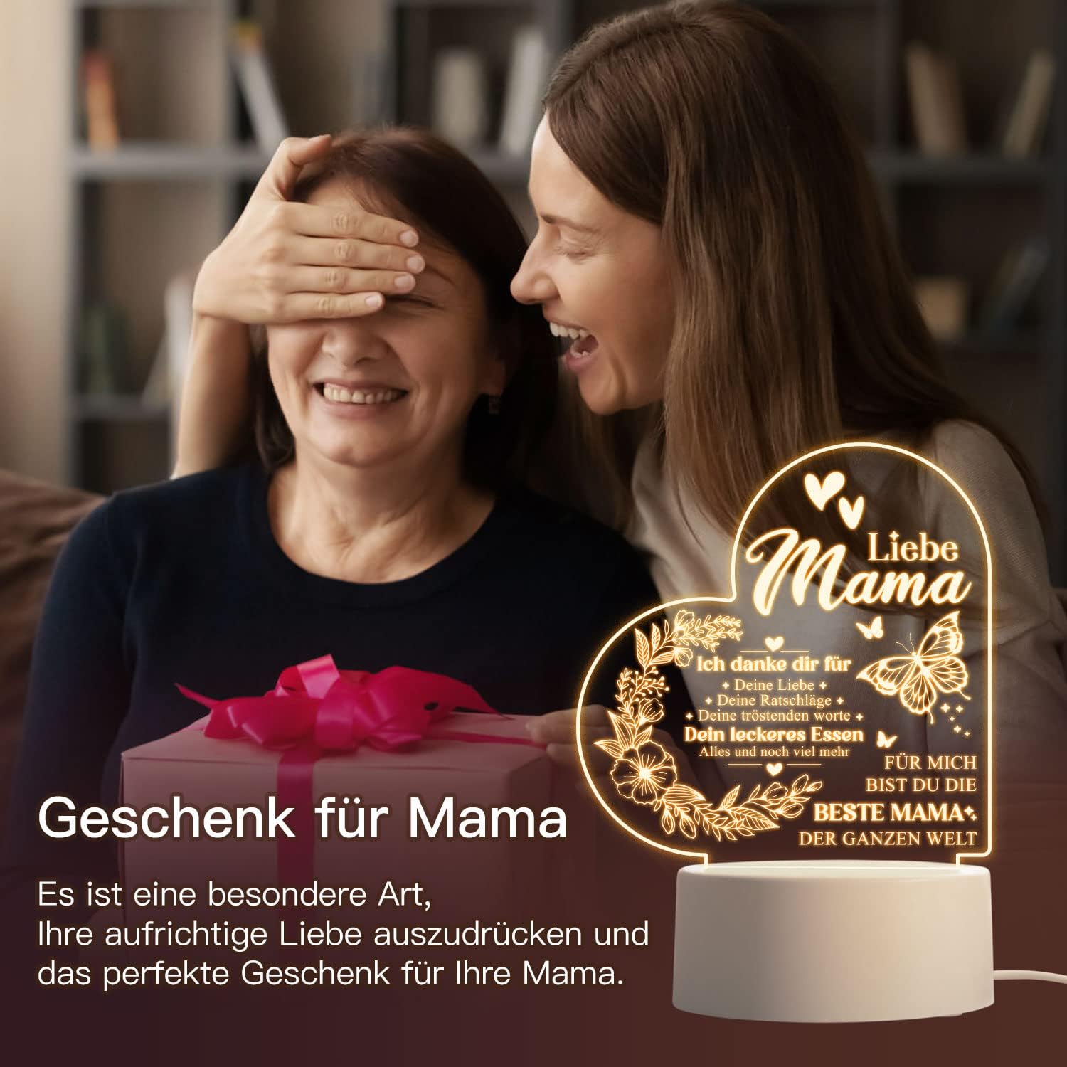 Akryl-Dekorationen Als Geschenk Für Mama – Vielseitig Für Weihnachten, Muttertag & Mehr