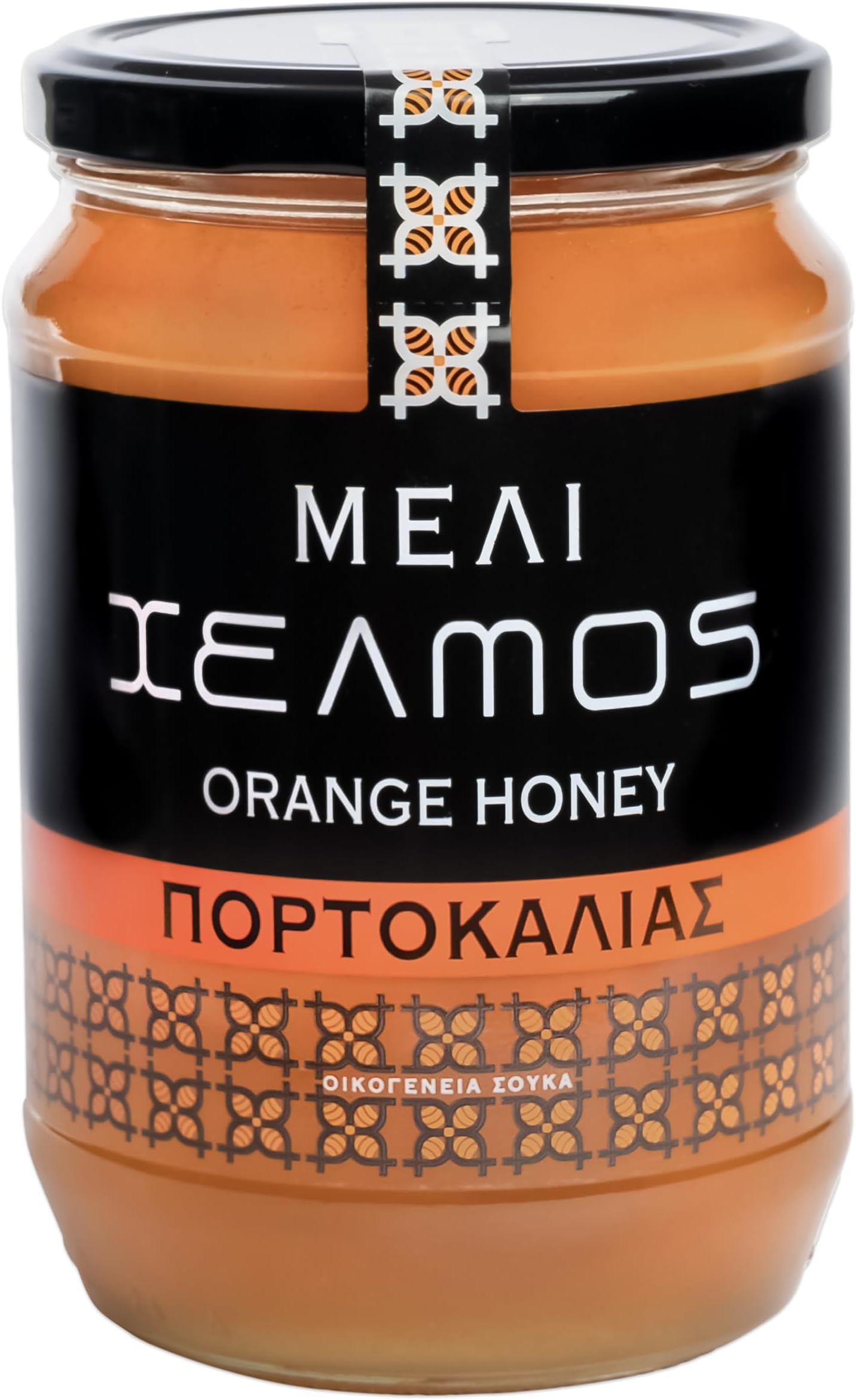 Greek Orange Blossom Honey 950g – Citrus Honey from Greece – Naturally Sweet & Floral – Premium Mediterranean Honey Perfect for Breakfast & Tea