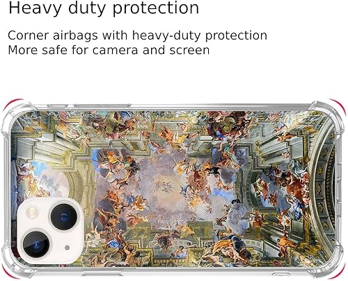 Miniatura 4 de Renaissance - Funda para teléfono compatible con iPhone 14 Plus, diseño único y moderno de TPU para iPhone 14 Plus, diseño único y moderno