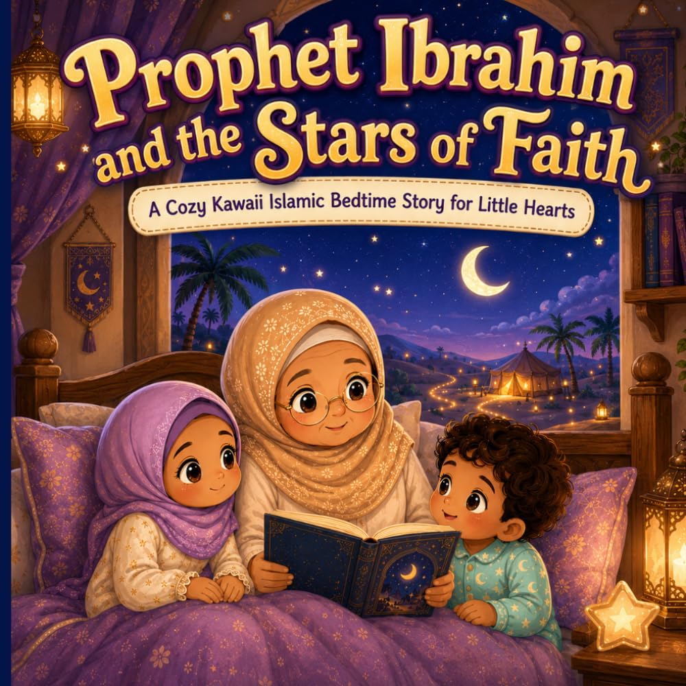 Prophet Ibrahim and the Stars of Faith: A Cozy Kawaii Islamic Bedtime Story for Little Hearts (Bedtime Prophet Stories)
