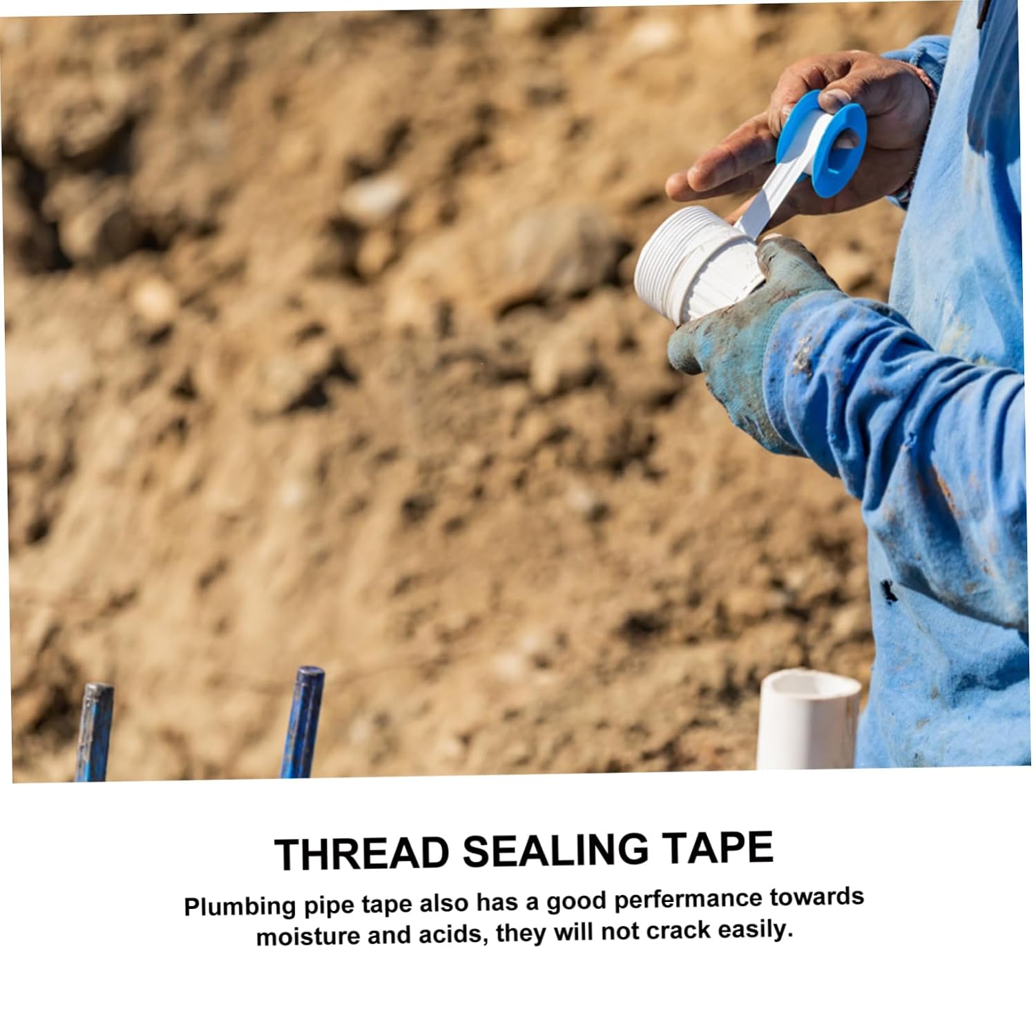 PTFE Thread Seal Tape 30 Pcs Plumbing Sealant for Water Pipes