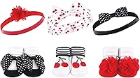 Vista 50 de Hudson Baby Conjunto de regalo de diadema y calcetines para niña