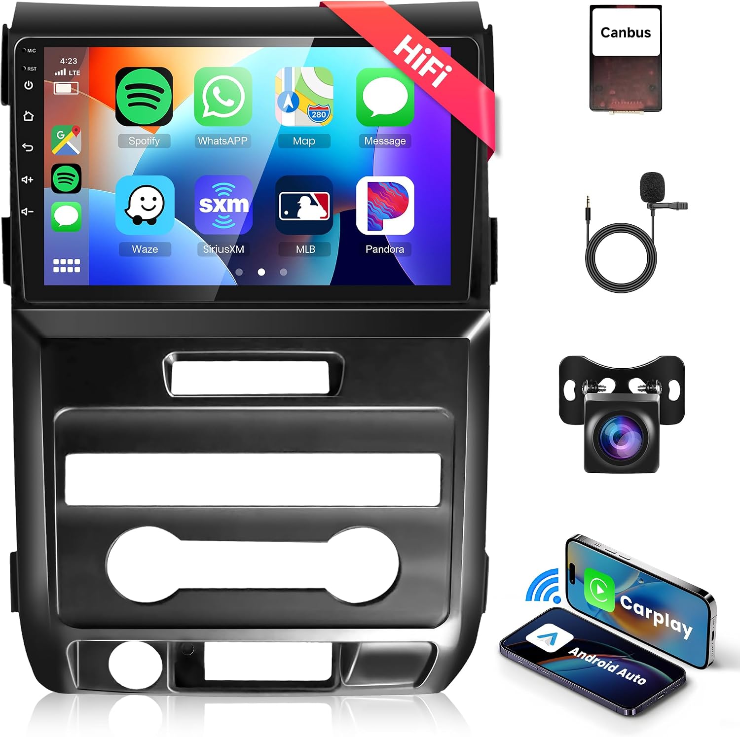 Amazon.com: Android 13 Car Stereo Radio for Ford F150 SVT Raptor 2009 ...