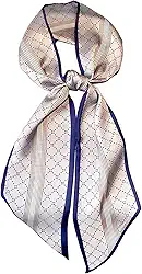 Lenço de cabeça para mulheres 150 cm lenços longos modernos para bolsa