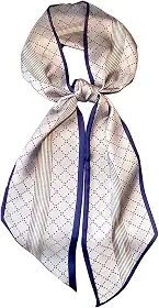 Lenço de cabeça para mulheres 150 cm lenços longos modernos para bolsa