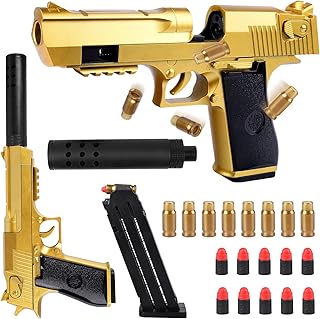 Dncvb Toy Gun Kids, Foam Blaster Toy Gun, Pistol Realistic w