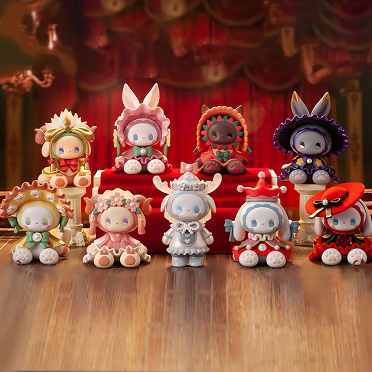 Emma Masked Ball Series Blind Box Action Figures Toys Birthday Collectible Toy Desktop Decoration, 1 PC