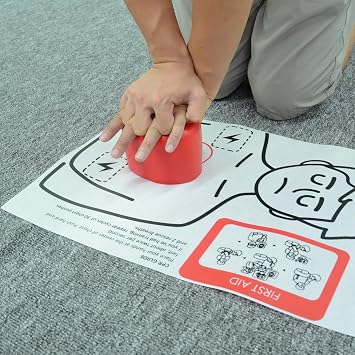 CPRHeart Training Kit, CPR Compression Model for First Aid Instructors, Nursing Students, and Medical Professionals