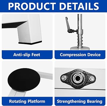 Manual Stretch Film Wrapping Machine,Film Dispenser Wrap Bench,Heavy Duty Film Wrapper Table Pallet Box Shrink for 12-20in Film