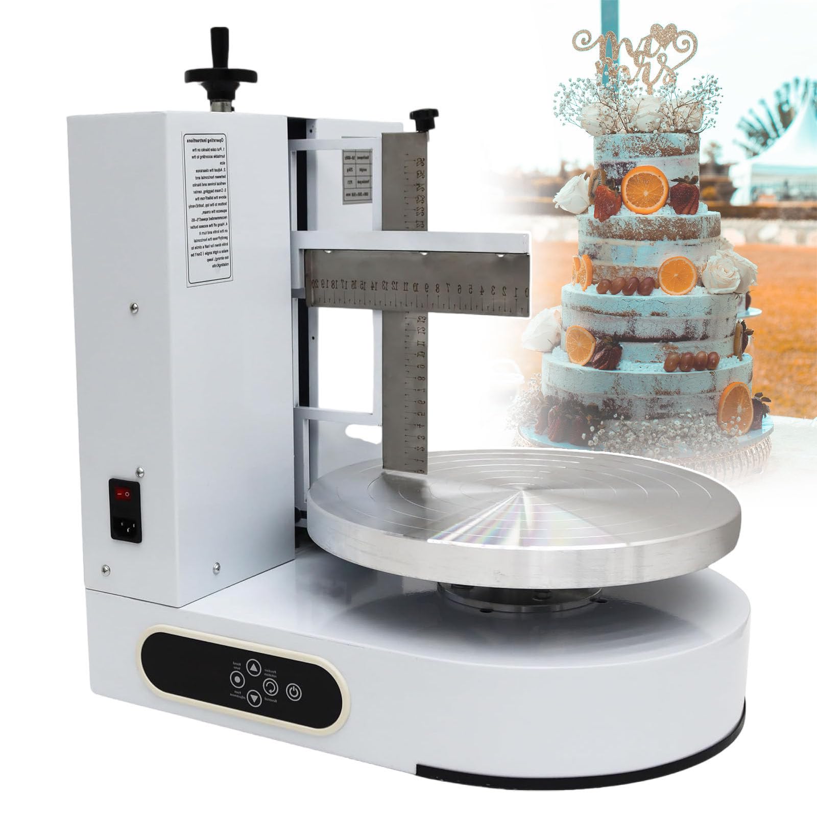 Strumento di rivestimento per pasticceria con schermo per decorare torte, ideale per panettieri e appassionati di casa