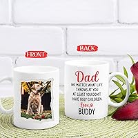 Vista 6 de Personalized Dog Dad Name Mug, Dog Lover Tea Cup Gift, Dog Father's Coffee Mug, Dog Daddy Gifts For Dog Lover, Custom Dog Dad Mug With Photo, Dog